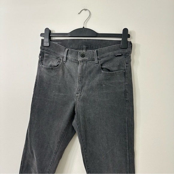 G-STAR RAW Women's 3301 Flare Jeans Faded Grey Generation - Picture 7 of 15